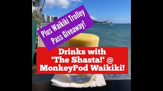 Hawaii LIVE Stream Drinks with The Shasta  MonkeyPod hawaii goingtohawaii visithawaii [upl. by Gokey525]