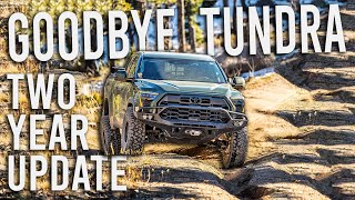 Selling My 2022 Tundra  Two Year 3rd Gen Toyota Tundra Update and Why Im Saying Goodbye [upl. by Solraced]