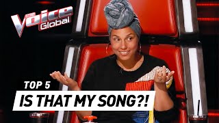 THE VOICE  BEST ALICIA KEYS Blind Auditions [upl. by Adnauqahs512]