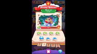 Week 2 Day 5 Level 12 Holiday Calendar Candy Crush Friends Saga [upl. by Semela]