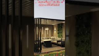 Awesome terrace design shorts shortsfeed shortsviral terrace ytshorts soundpages shortvideo [upl. by Tani]