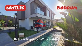 BODRUMDA SATILIK VİLLA Bodrumda Satılık Dubleks Villa [upl. by Torry]