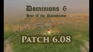 Dominions 6  Patch Notes  608  The Asphodel Patch [upl. by Canice955]