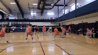 M2 G1 Yorktowne 18 Blue vs LBC Chargers Messiah Volleyball Tournament  102624 [upl. by Domenico]