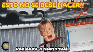 RECALENTAMIENTO DEL MOTOR CHECK ENGINE P0127NISSAN XTRAIL T30 [upl. by Wildon]