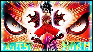 Luffy FASTEST FORM  GEAR 4 SNAKEMAN EXPLAINED  One Piece Discussion [upl. by Hadlee109]