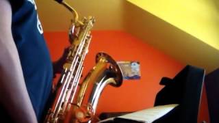 Tuxedo Junction Baritone Saxophone [upl. by Vokaay]