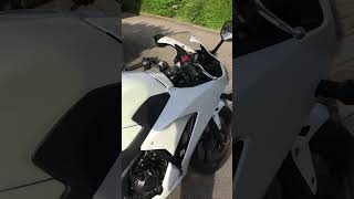 Honda CBR 300R Leo Vince exhaust sound without db killer3 [upl. by Menedez]