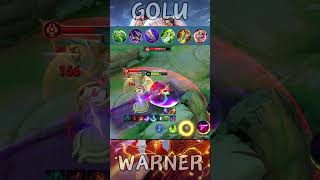 Revamped Hanzo vs Turret mobilelegends goluwarner gw [upl. by Rehnberg]