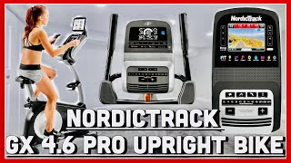 GX 46 PRO NORDICTRACK UPRIGHT BIKE  HONEST REVIEW  STEP BY STEP ASSEMBLY [upl. by Tawnya155]