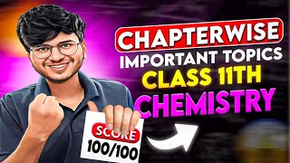 CHAPTER WISE IMPORTANT TOPICS CLASS 11 CHEMISTRY FOR HALF YEARLY 20242025  MUNIL SIR  CLASS 11 [upl. by Nedrah]