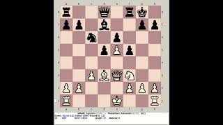 Mihalik Agoston vs Riazantsev Alexander  EU Chess U12 1997 Tallinn Estonia [upl. by Stephanus]