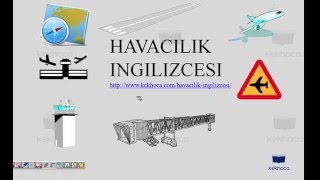 Mesleki İngilizce  Havacılık İngilizcesi [upl. by Jensen]