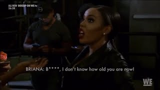 Angela Simmons vs Briana Latrise  Growing Up Hip Hop Season 3 [upl. by Aman1]