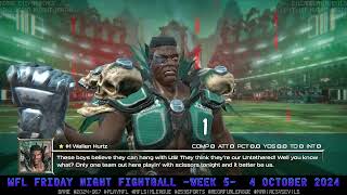 MFL 2024 Season Week 5 Motor City Maniacs  Killadelphia Evils [upl. by Toll]