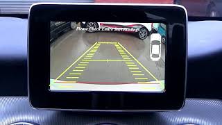 Mercedes Benz CLA GLA amp A Class amp Shooting Brake  Reversing Reverse Camera Kit  Retrofit [upl. by Tiena]