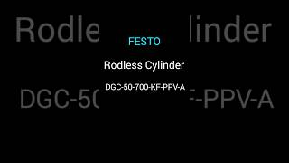 festo Rodless Cylinder DGC50700KFPPVA pneumaticcylinder industrial automation FestoHQ [upl. by Hnib]