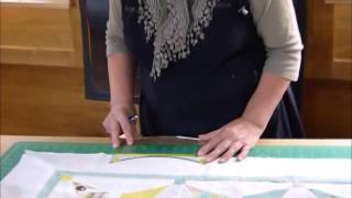 How to mark and cut scallops on a quilt border  Quilting Tips amp Techniques 170 [upl. by Letsyrk]