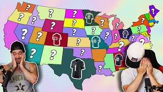 Can You Name The Top Selling NFL Jersey In EVERY State [upl. by Gennifer]