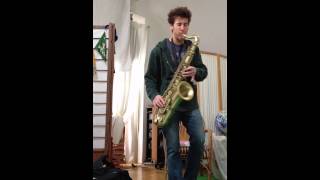 This Christmas Chris Brown Sax Cover [upl. by Imuyam]