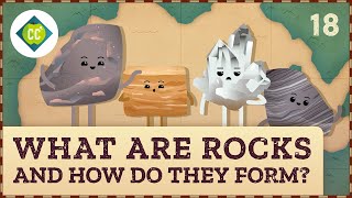 What Are Rocks and How Do They Form Crash Course Geography 18 [upl. by Gambrill]