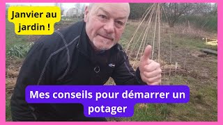 Janvier au jardin  plein de conseils pour démarrer un potager [upl. by Mellen]