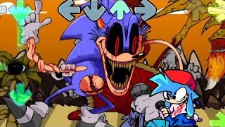 FNF Sonic exe 30 Execution Encore Ost 1 Hour [upl. by Laniger830]