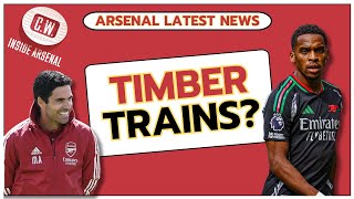 Arsenal latest news Timber spotted  Stopping Salah  Jota boost  Artetas sleepless nights [upl. by Blanchard]