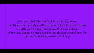 The Many Adventures Of Winnie The Pooh A Little Black Rain Cloud Lyrics [upl. by Riannon]