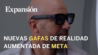 Así son Orion las nuevas gafas de realidad aumentada de Meta [upl. by Oek]