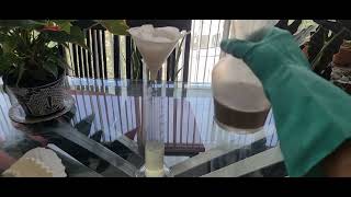 cesium and rubidium leaching with nitric acid [upl. by Assetniuq]