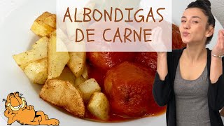 Albóndigas Caseras en Salsa con Tomate 🤤 ¡DE MI ABUELA [upl. by Fairley]