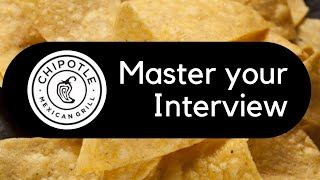 How to get Hired at Chipotle  Important Interview Advice [upl. by Mattie]