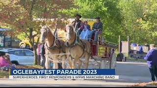 Horses galloped and candy was thrown at OglebayFest Parade [upl. by Netsirk]