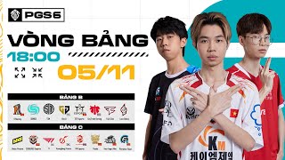 🏆PUBG Global Series 6 Vòng Bảng  B vs C CES TDT NAVI PeRo T1 GEN FAZE 4AM DAY 17 [upl. by Pawsner]