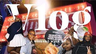 VLOG TRAP KARAOKE GETTING CORNROWS  CINCO DE MAYO  CARNIVAL DATE [upl. by Llednohs]