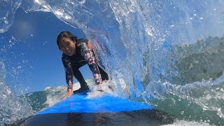 Lombok  Surfing In Senggigi Beach Indonesia [upl. by Artep422]