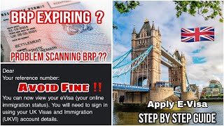 Apply for an EVisa with your BRP card from home  Say no to agent  🇬🇧 [upl. by Mert147]