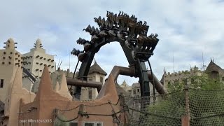 Black Mamba Phantasialand 2014 On amp Off Ride [upl. by Jordan549]