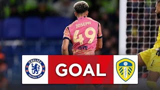 GOAL  Mateo Joseph  Chelsea 22 Leeds United  Fifth Round  Emirates FA Cup 202324 [upl. by Eiffub950]