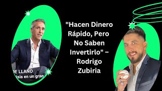 Construyendo Riqueza Fuera del Campo Consejos de Rodrigo Zubiria para Atletas Profesionales [upl. by Argyres]