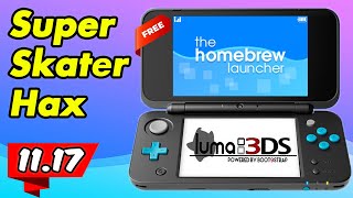 How to Homebrew Your quotNEWquot 3DS Updated Super Skater Hax Full Guide [upl. by Acirat983]