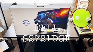 Dell S2721DGF  Unboxing amp First Impressions Pt1 [upl. by Jannelle319]