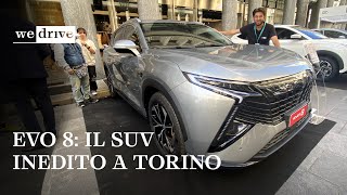 EVO 8 2024  Debutto del SUV inedito di DR Salone Auto Torino [upl. by Oirtemed]