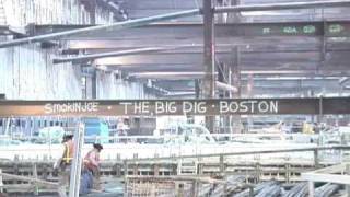 BOSTON LOCAL 7 IRONWORKERS WORKING ON THE BIG DIG 2001 ● Smokin Joe Productions™ JOE PRACTICE™ [upl. by Aneleairam653]