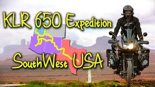 KLR Expedition Southwest USA  4000 Miles Off the beaten Path Adventure [upl. by Caplan418]