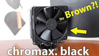 Noctua NHU12S chromaxblack  Review [upl. by Hafeenah236]