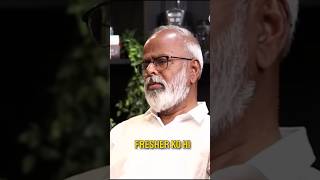 Why velumani recruits only freshers Dr Velumani shortsvelumanispeech motivation [upl. by Tatiana]