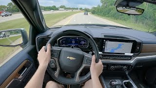 2022 Chevrolet Silverado 1500 High Country  POV Test Drive Binaural Audio [upl. by Larentia]