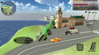 grand city gangster gang crime  Car Fly in the Sky Super Cheat Code [upl. by Win]